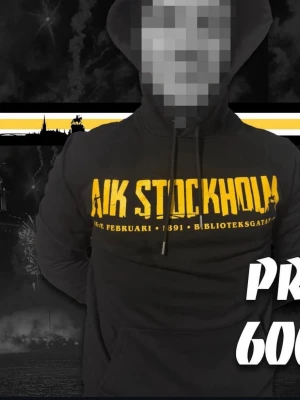 Aik hoodie - AIK STOCKHOLM hoodie, som inte sålts på över ett år, nästan helt oanvänd såldes för 650. PRIS KAN DISKUTERAS GE BUD