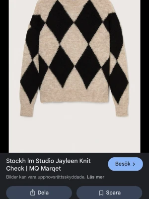 🌟SÖKES🌟 - Söker denna stickade tröja från STOCKH LM, MQ-MARKET i storlek S. Betalar bra utifrån skick. 