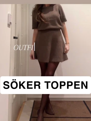 SÖKER TOPPEN - Söker toppen i både brunt & vitt i storlek 32/34/36