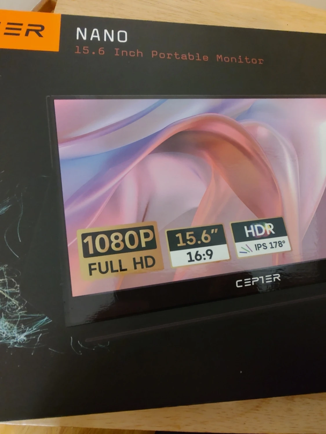 Cepter Nano 15,6" bärbar Full HD-skärm - Oanvänd - 6