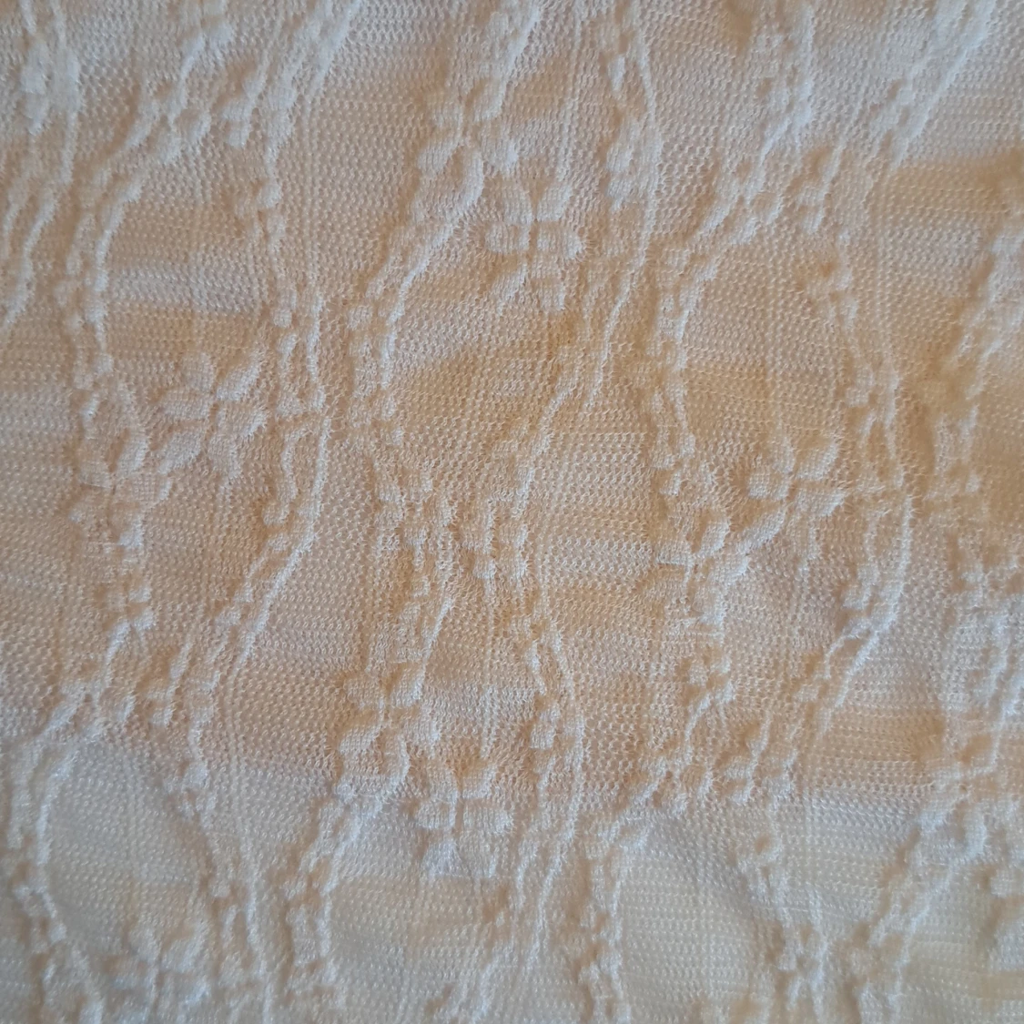 Ljusrosa spets tubtopp med rosett - 2