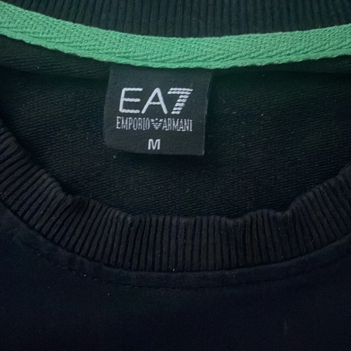 Svart EA7 långärmad tröja - 2