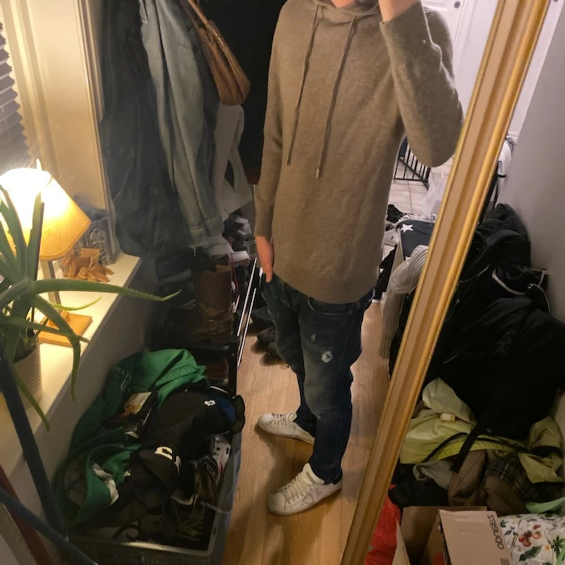 Brun Kashmir hoodie - 1