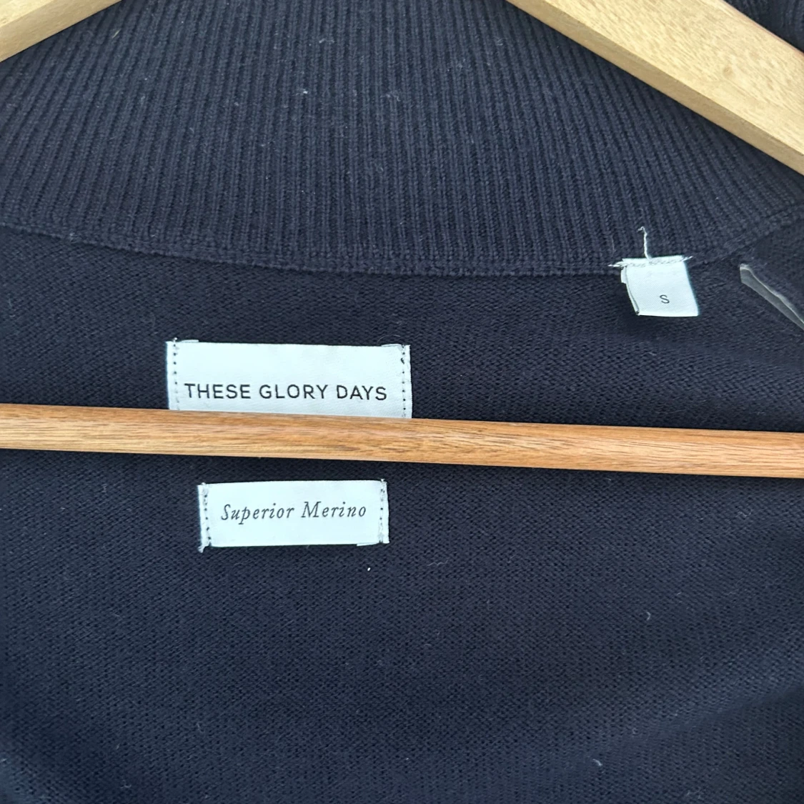 Blå merinoullskofta från These Glory Days - 2
