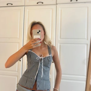 Rutig topp Zara💖💖 - Så fin