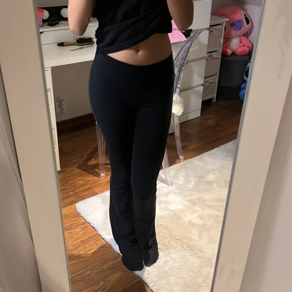 Svarta mjukis med stretch - 2