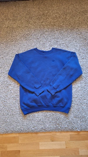 Blå Champion "USA Olympics" sweatshirt  - Blå Champion "USA Olympics" sweatshirt i storlek L. Regular Fit. Skicket är bra men den har lite färgningar på sig (fråga gärna för fler bilder). Annars har tröjan inga skador eller defekter. Skcik: 7.5/10