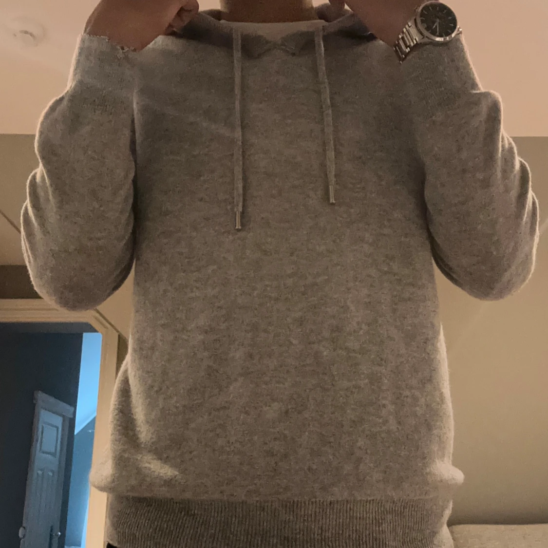 Merino Ulls tröja ljus grå. Helt ny  - 2