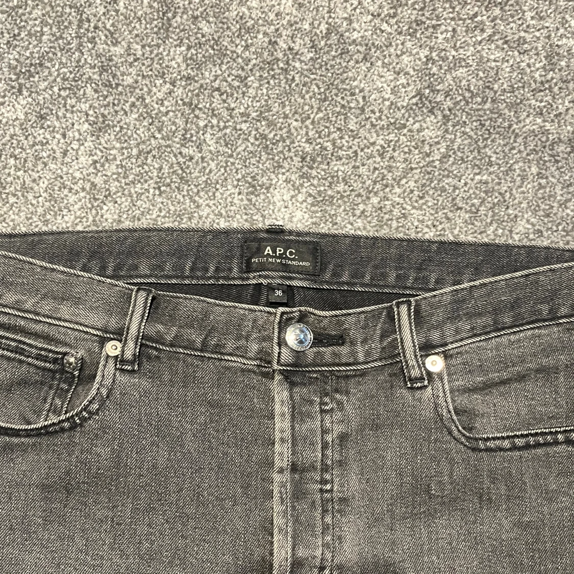 Grå jeans från A.P.C. Petit New Standard