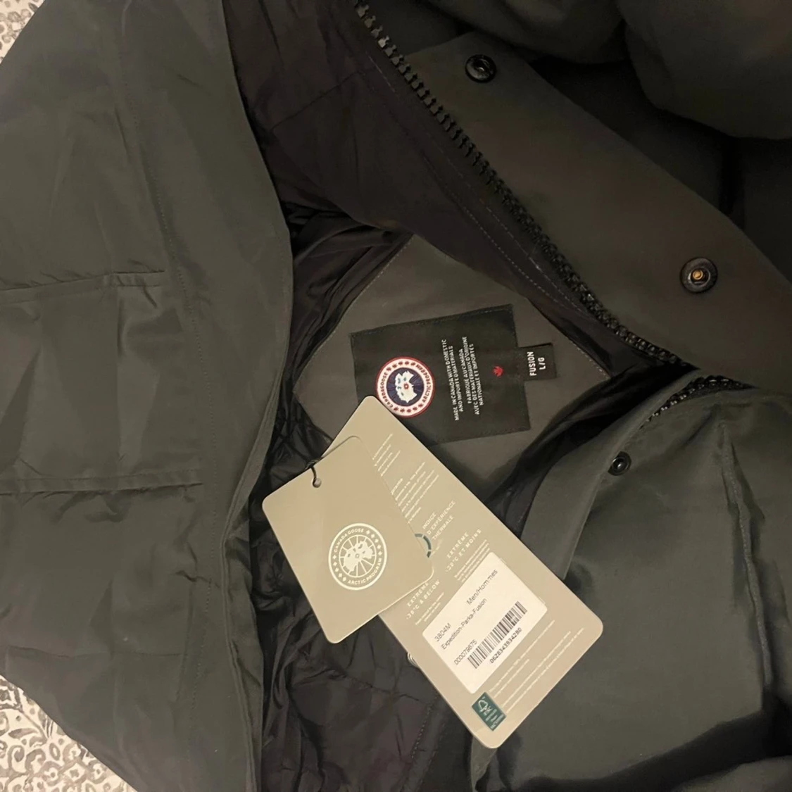 Mörkgrå dunjacka från Canada Goose - 2