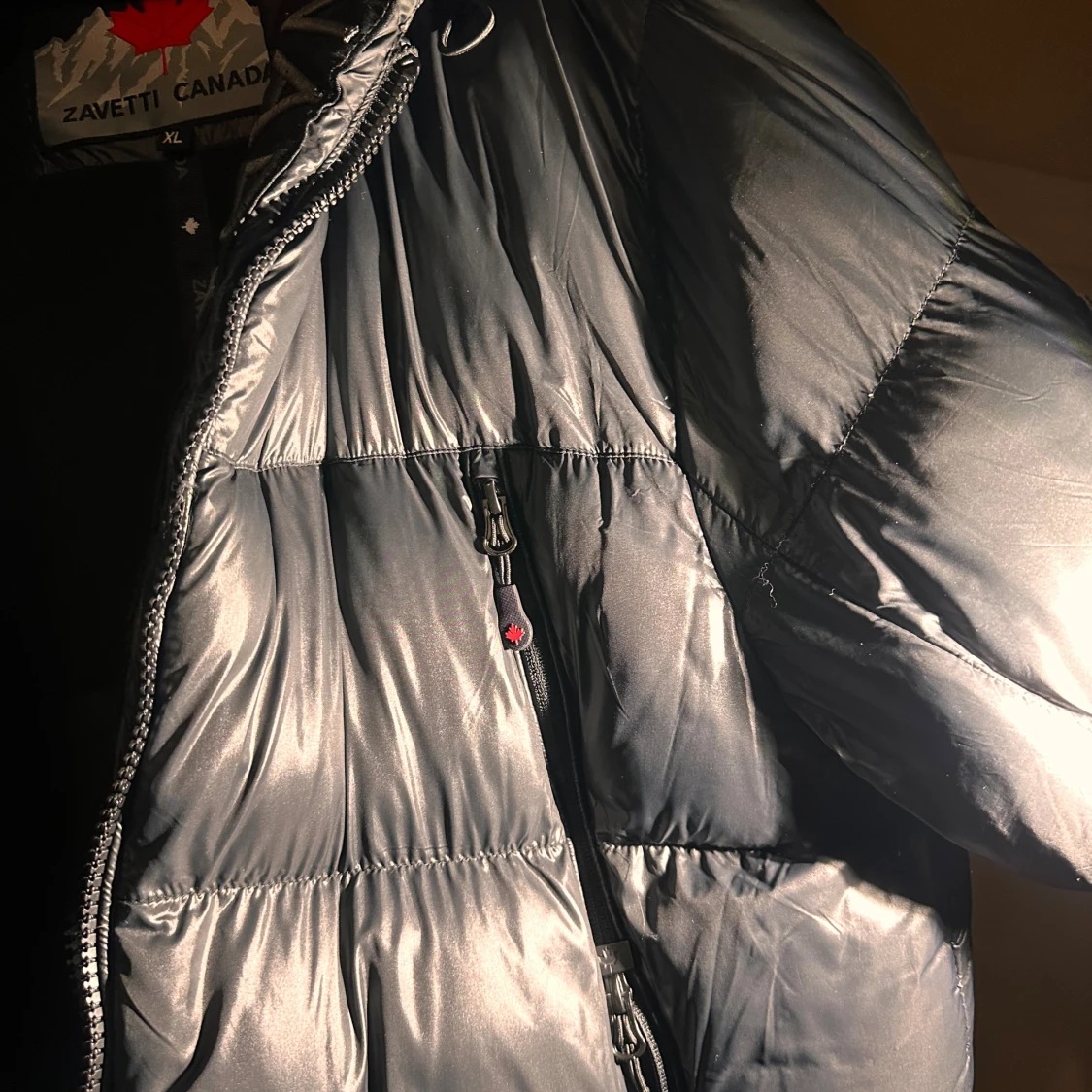 Svart pufferjacka från Zavetti Canada XL - 3