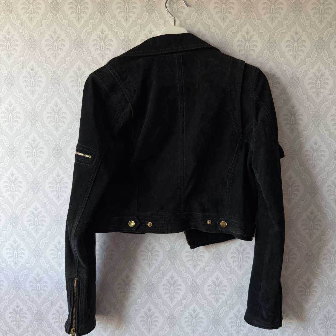 Svart mocka skinnjacka Rock'n Blue - 3