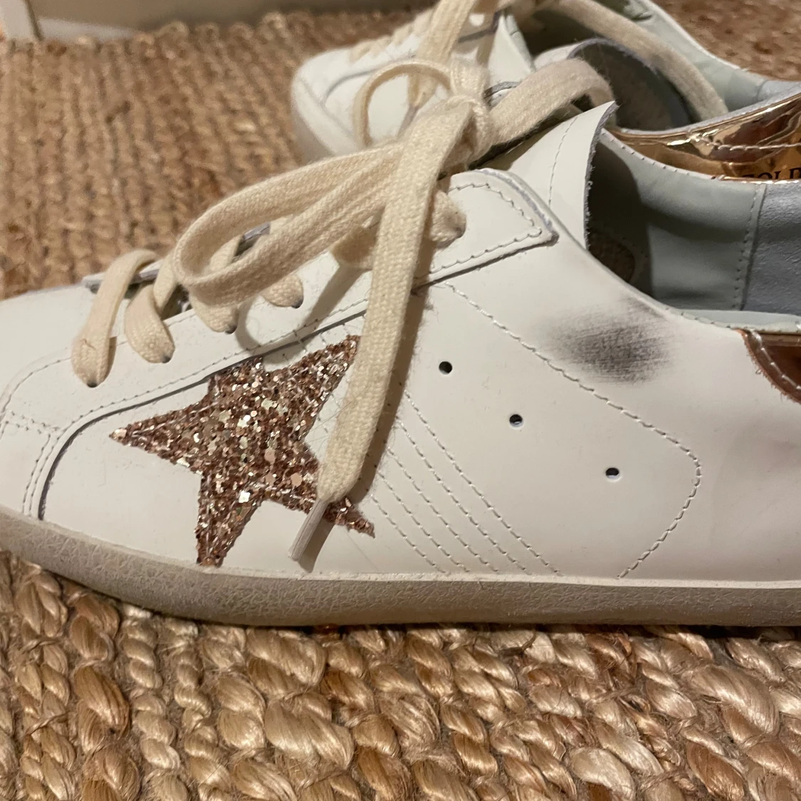 Golden Goose sneakers med glitterstjärna - 3