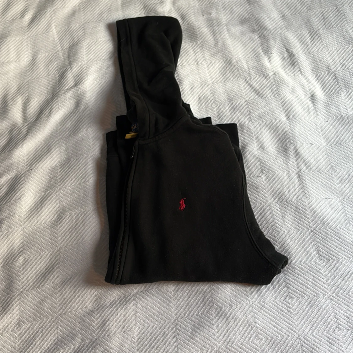 Svart hoodie från Polo Ralph Lauren