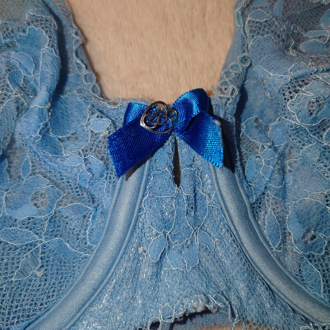 Blå spetsbh från Victoria's Secret - 3