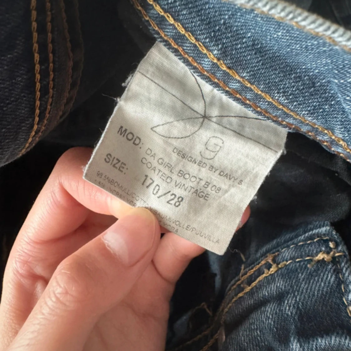 Lågmidjade jeans - 4