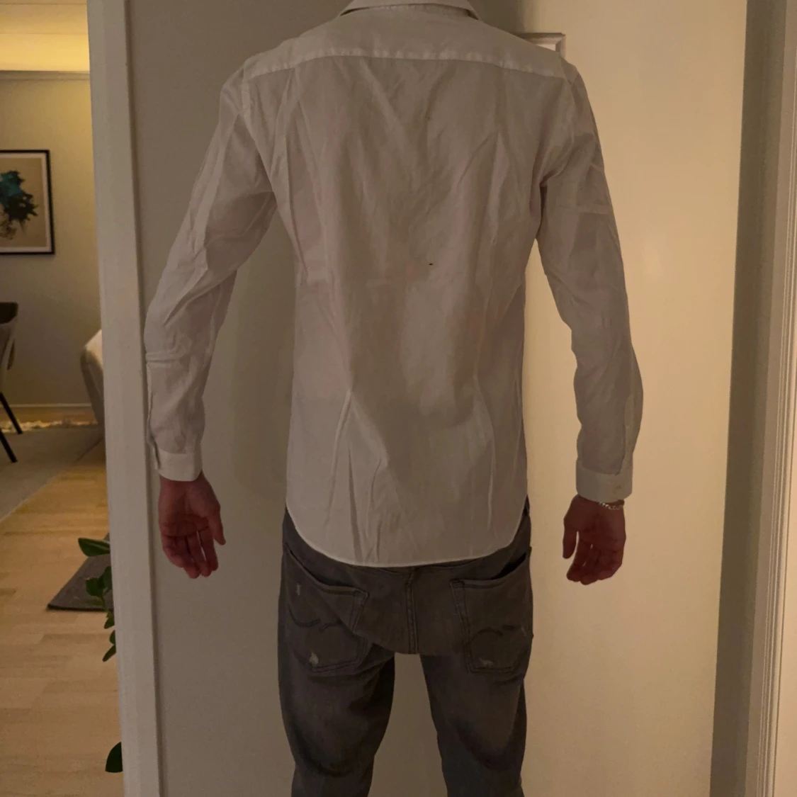 Vit skjorta från Bläck, tailored fit - 1