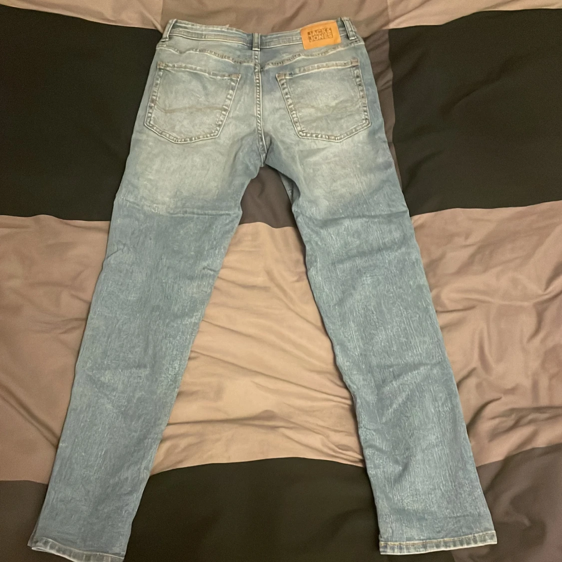 Ljusblå Slim Glenn jeans Jack & Jones - 1