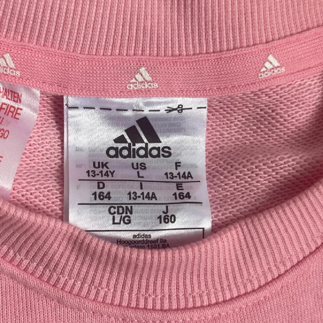 Rosa adidas tröja - 2