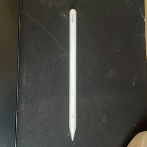 Apple Pencil (2nd Generation) - Apple Pencil 2nd Gen i bra skick, fungerar utmärkt med kompatibla iPad-modeller. Några mindre märken och fläckar syns på pennans yta, men påverkar inte funktion. Perfekt för kreativt arbete, anteckningar och design.