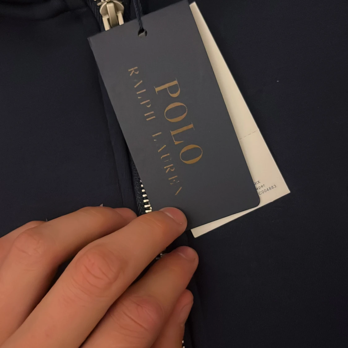 Marinblå hoodie från Polo Ralph Lauren - 2