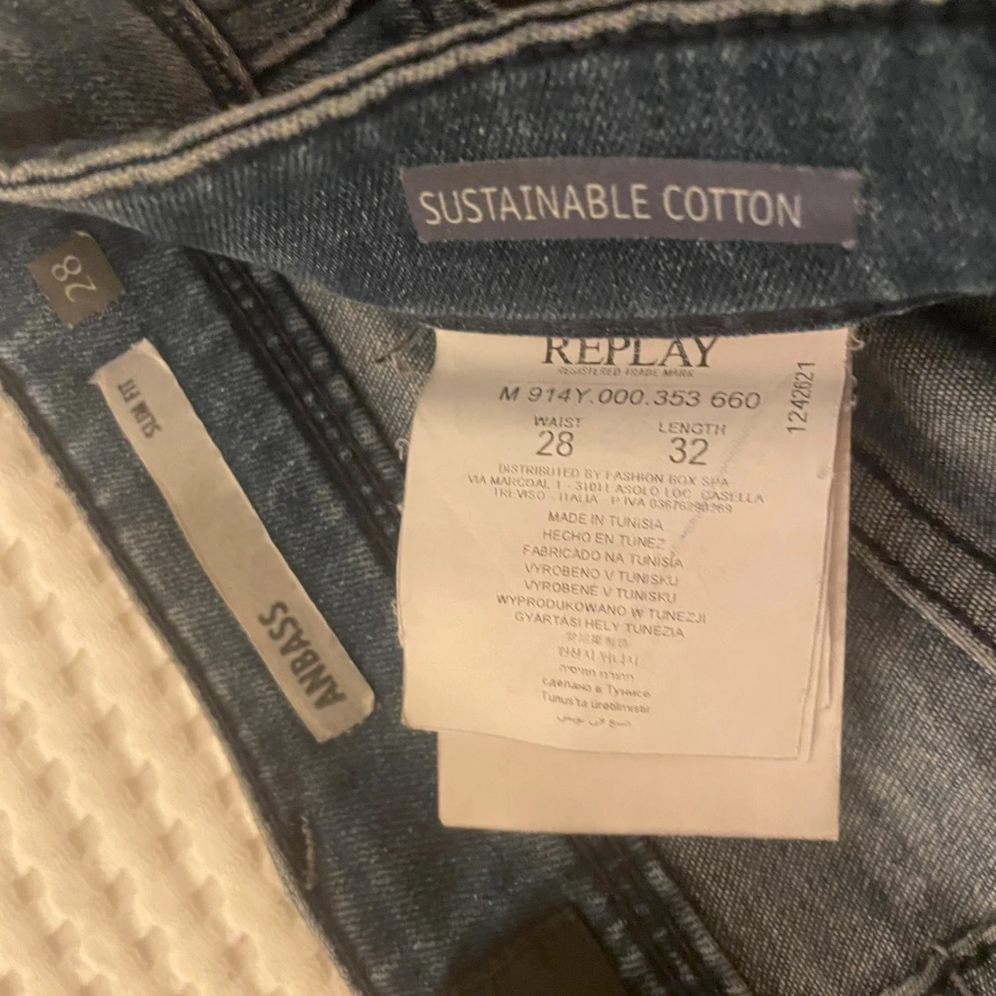 Blåa Replay Jeans - 2