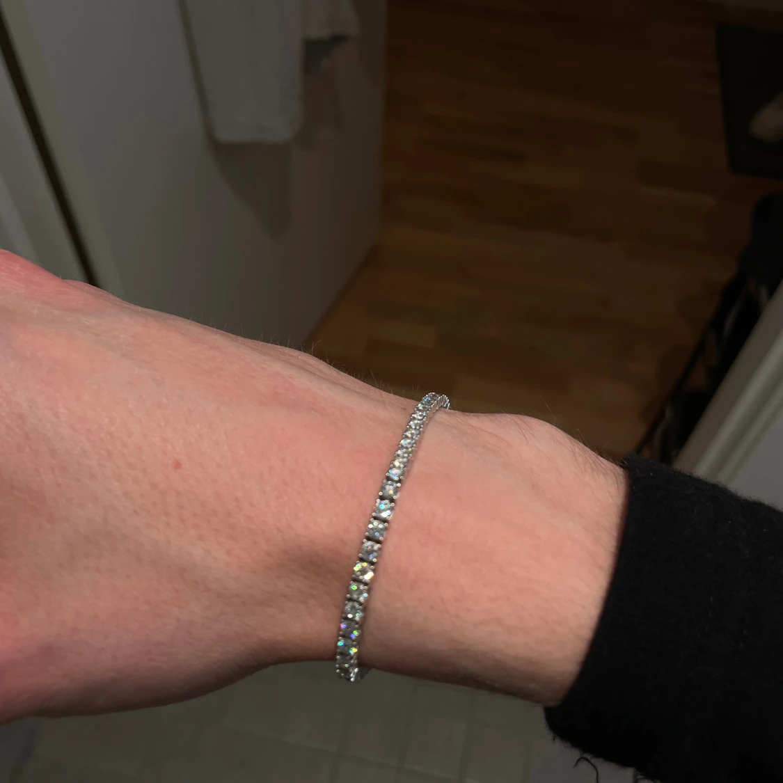 Moissanite tennis armband - 1