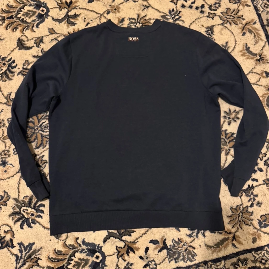 Mörkblå sweatshirt från Hugo Boss - 2