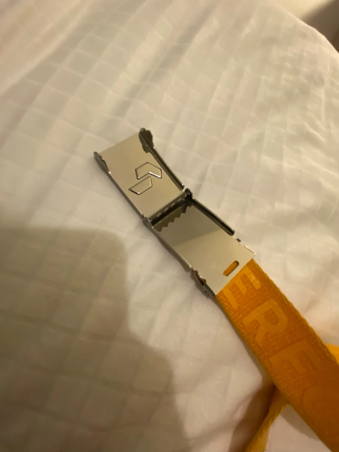 Gul tygbälte från Peak Performance - 2