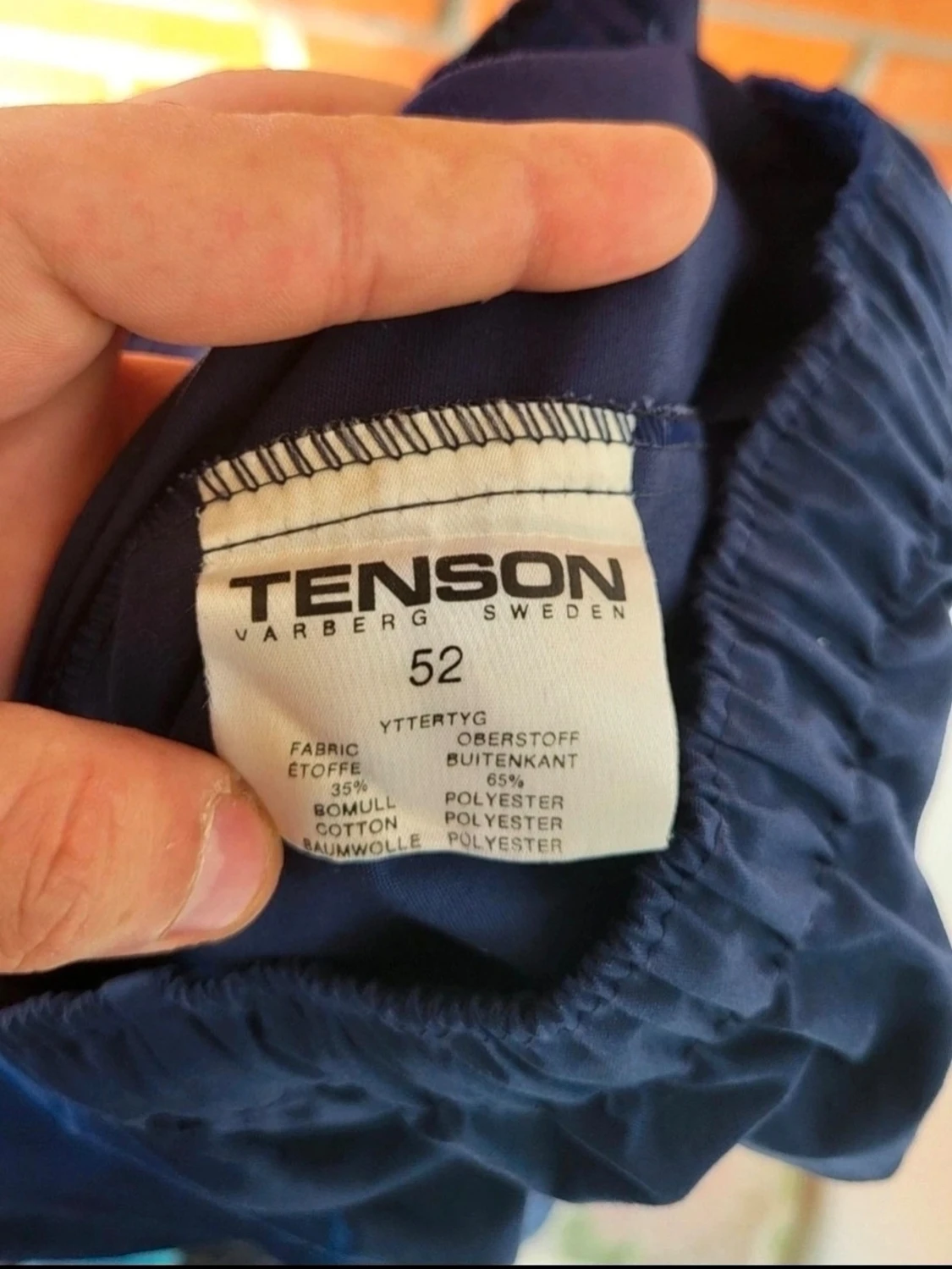 Blå och röd set från Tenson 52 - 6