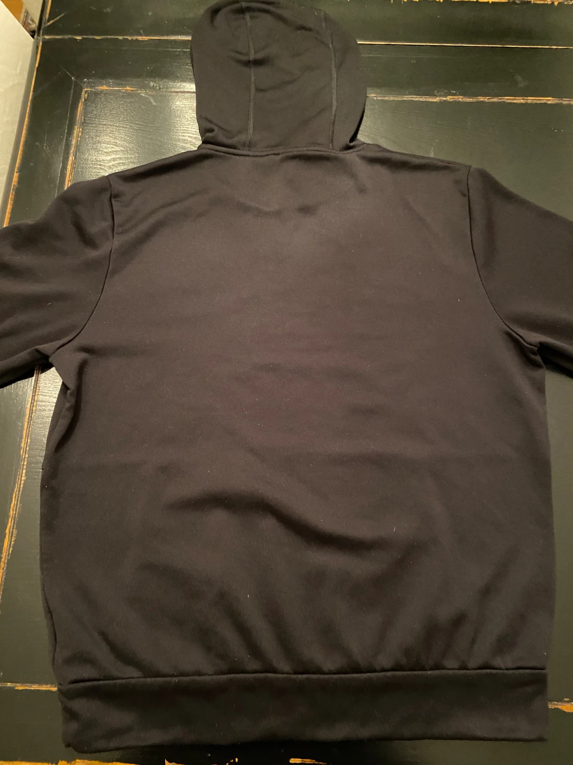 Svart North Face hoodie  - 1