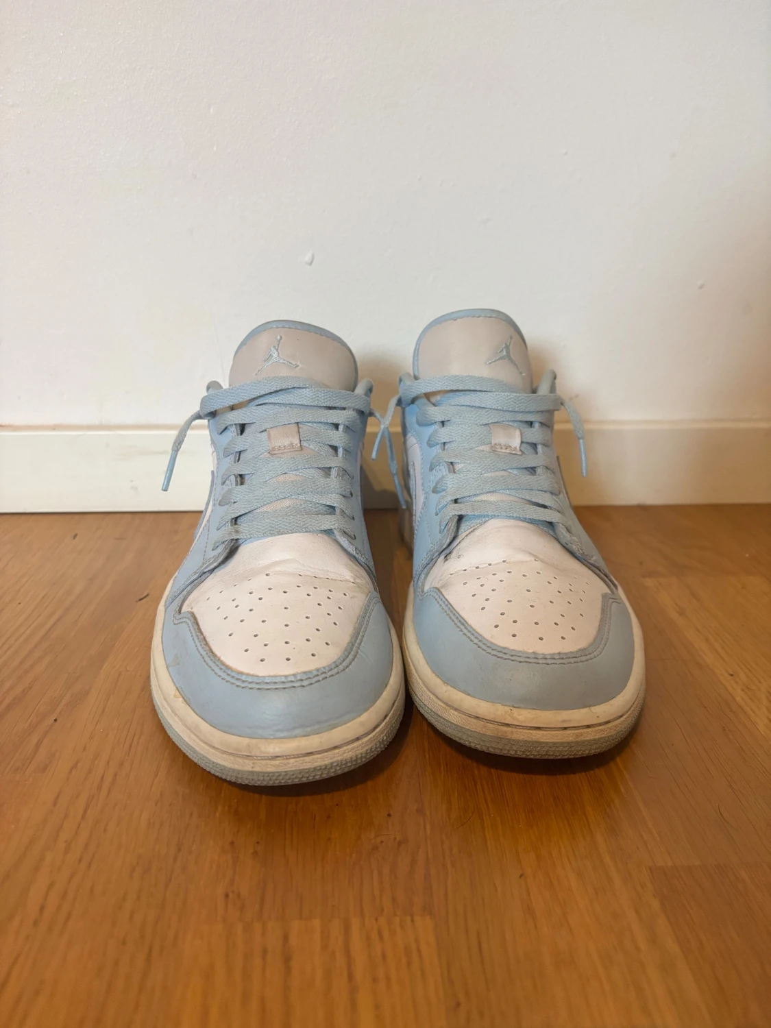 Nike Air Jordan 1 Low ljusblå/vit - 2