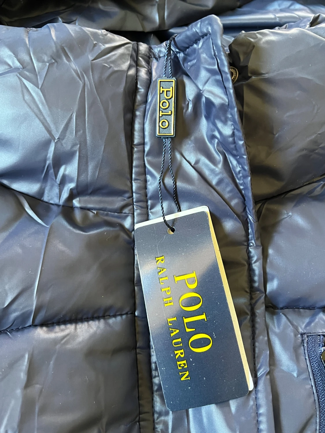 Mörkblå pufferjacka Polo Ralph Lauren - 3