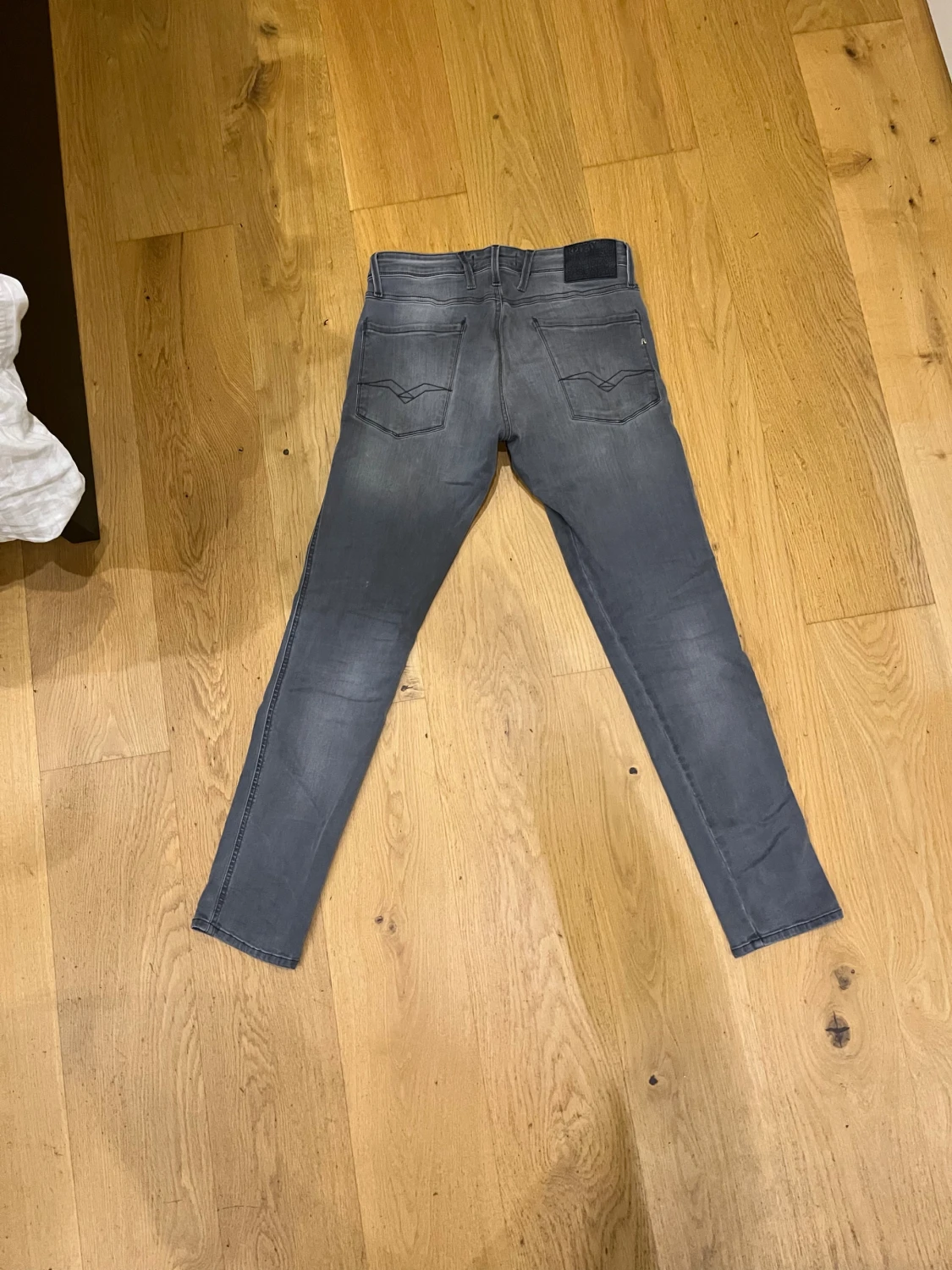 Replay Anbass grå jeans slim fit - 1