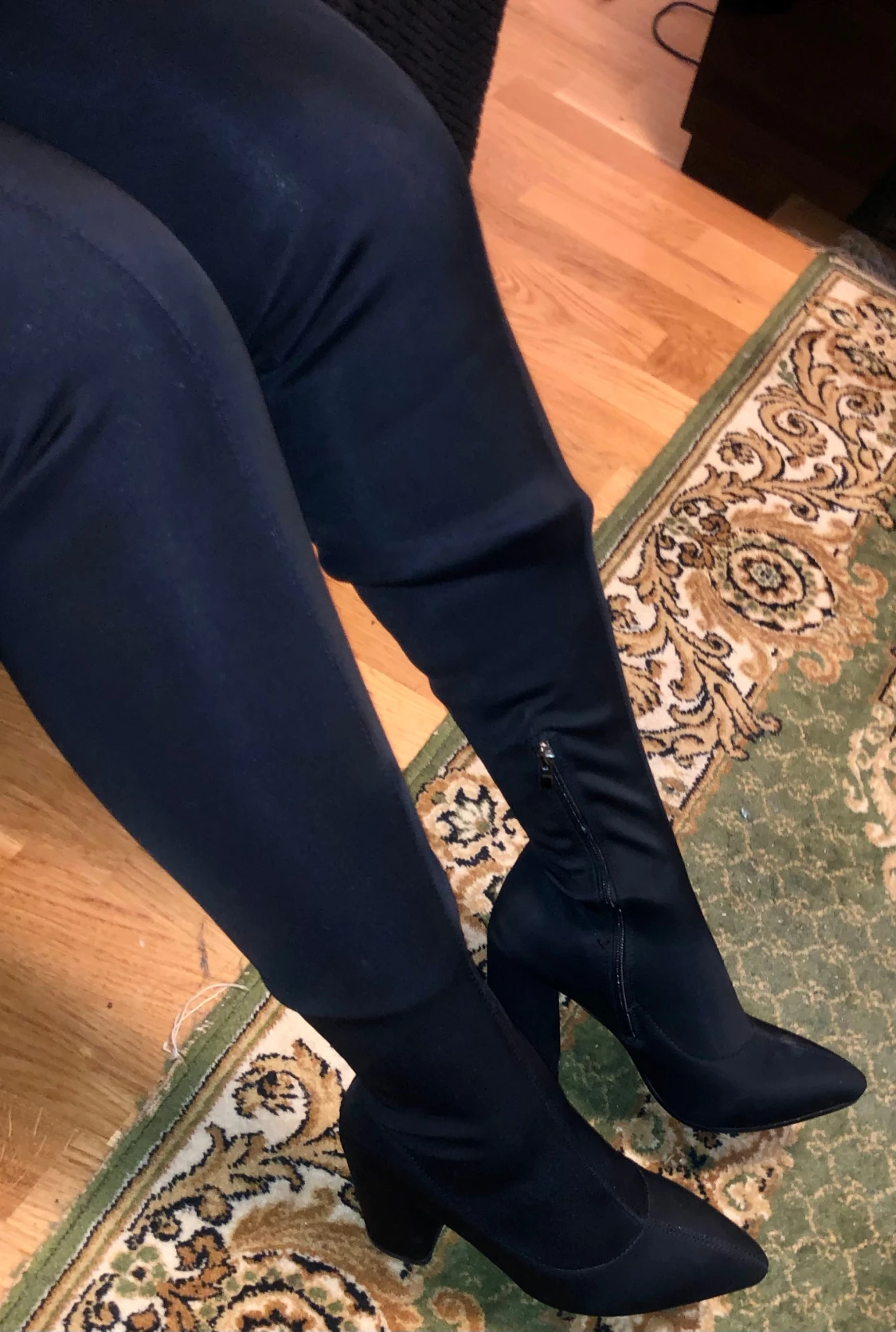 Svarta stövletter med klack - 2