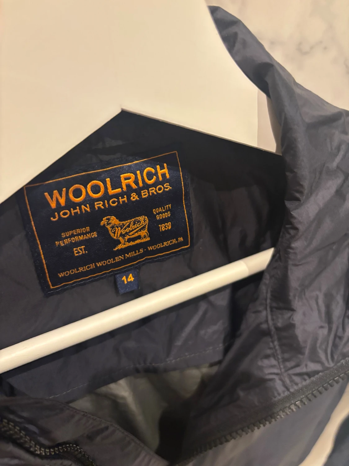 Svart vindjacka från Woolrich - 2