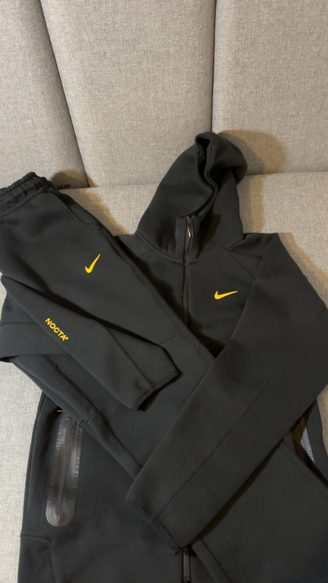 Nike NOCTA svarta mjukisbyxor