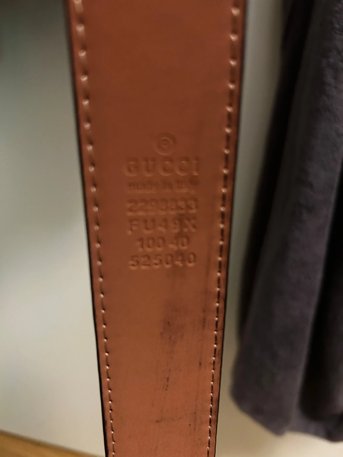 Beige bälte med silver spänne - 3