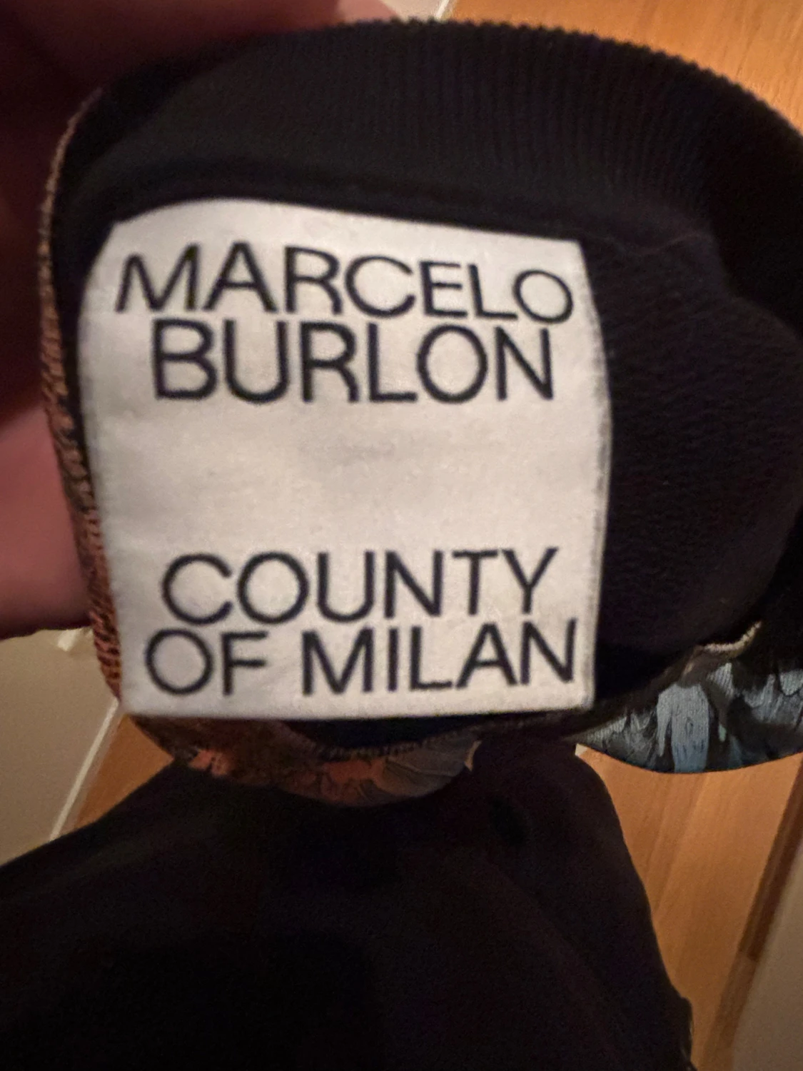 Svart tröja med vingar från Marcelo Burlon - 2