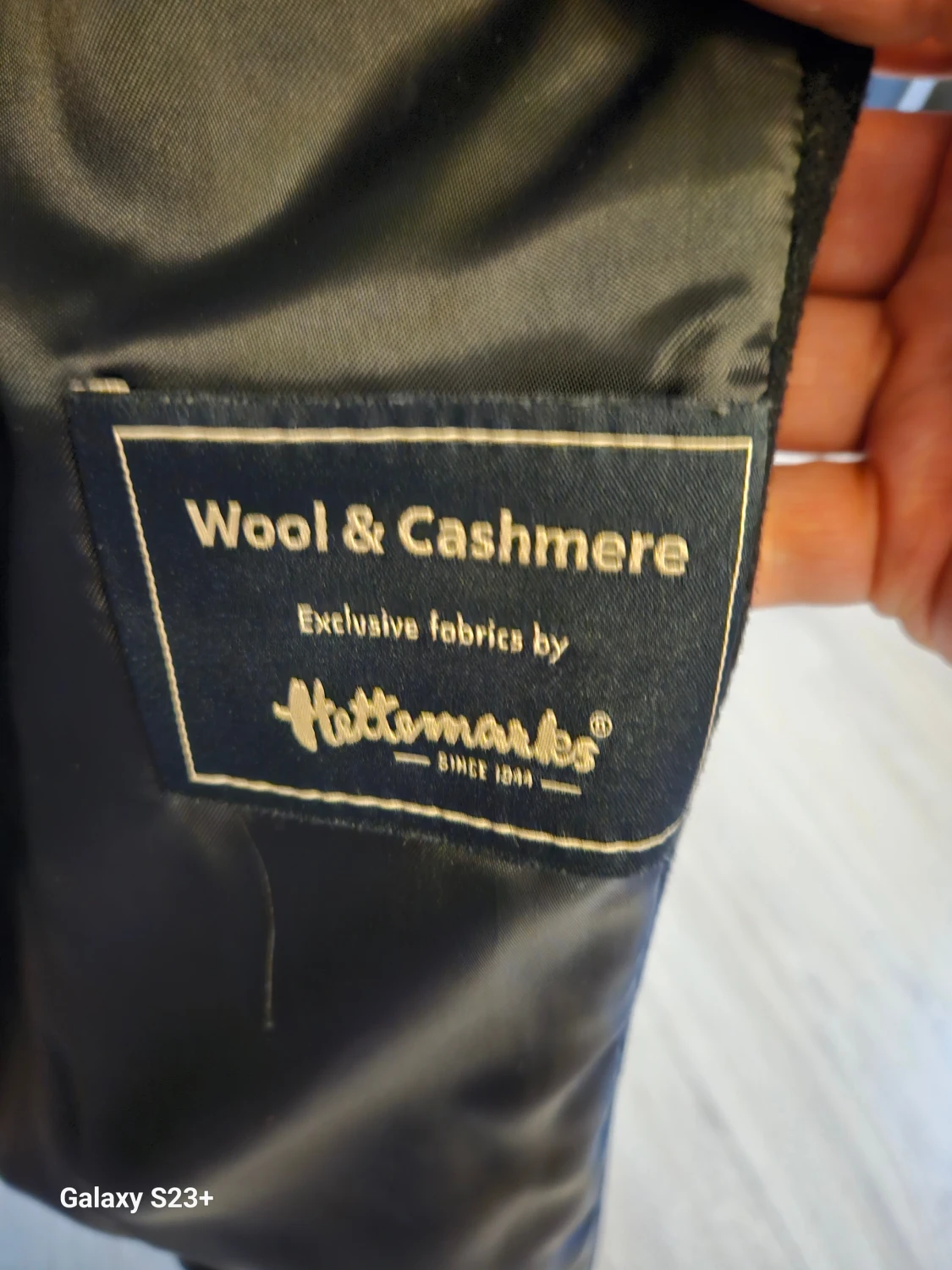 Svart kappa från Hettmarks, strl 38 - 2