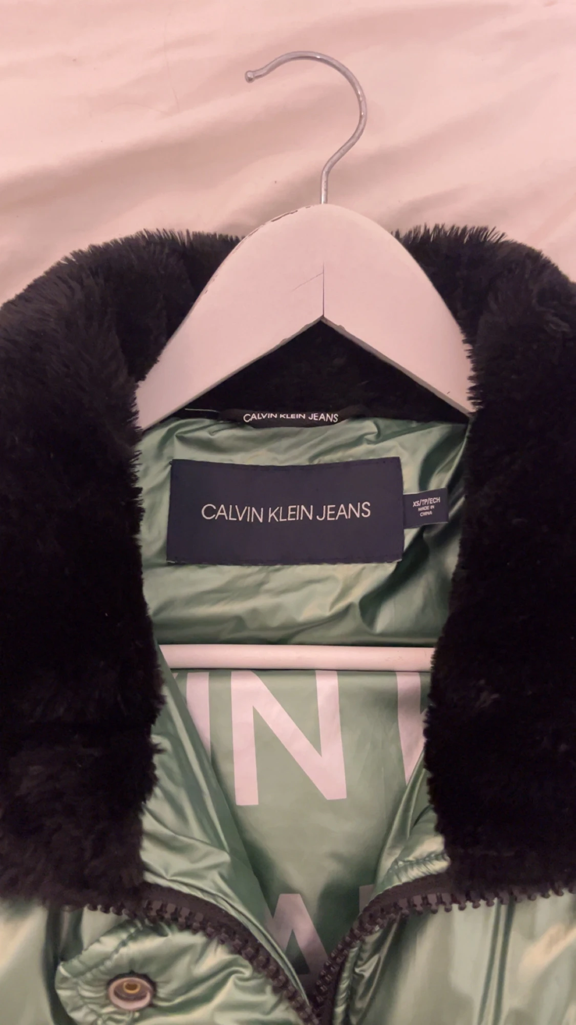 Glansig jacka Calvin Klein - 1