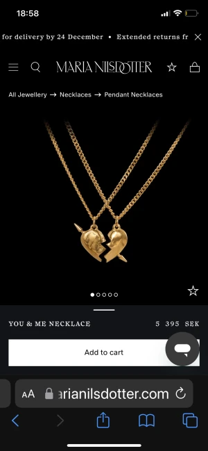 You & Me maria Nilsdotter  - Intressekoll på mitt Maria Nilsdotter halsband (den nedre delen), kom gärna med prisförslag men inte allt för långt ifrån priset jag satt! Kp vid intresse 