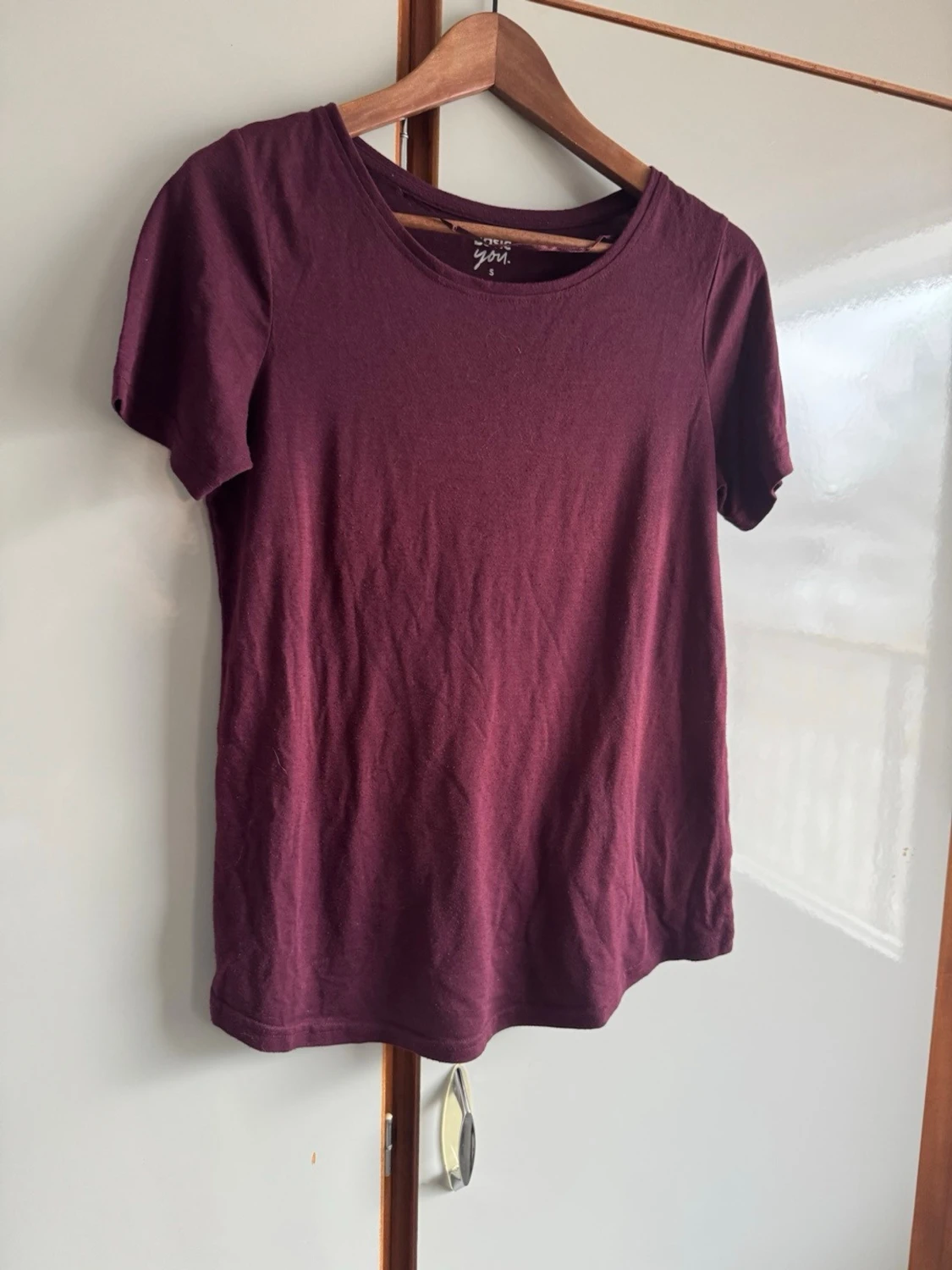 Lila/vinröd topp - 1