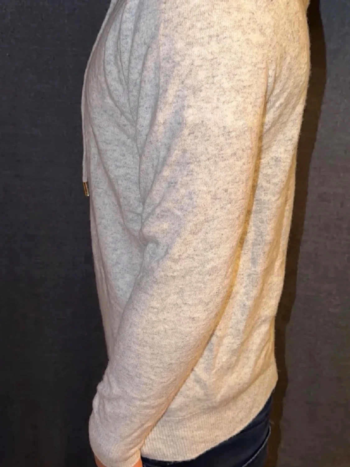 Kashmere/Merino hoodie  - 1