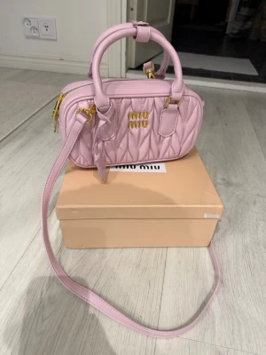 Miu Miu pink leather purse/bag - Brand new with no defects. Original, Please send an offer :) Bought on Vinted with item verification and its 100% real