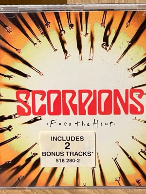Scorpions, Face The Heat CD - Mycket fint skick, Repor finns, Men funkar perfekt, Orginal, Komplett 