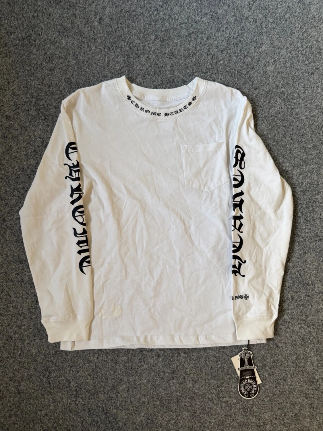 Chrome Hearts white long sleeve