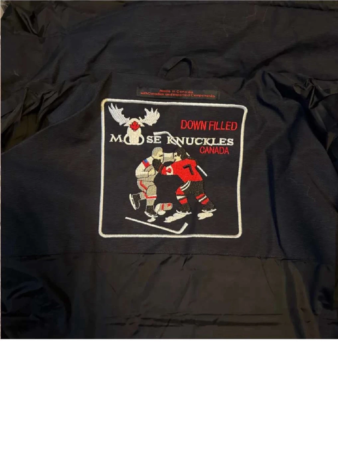 Svart dunjacka Moose Knuckles - 2