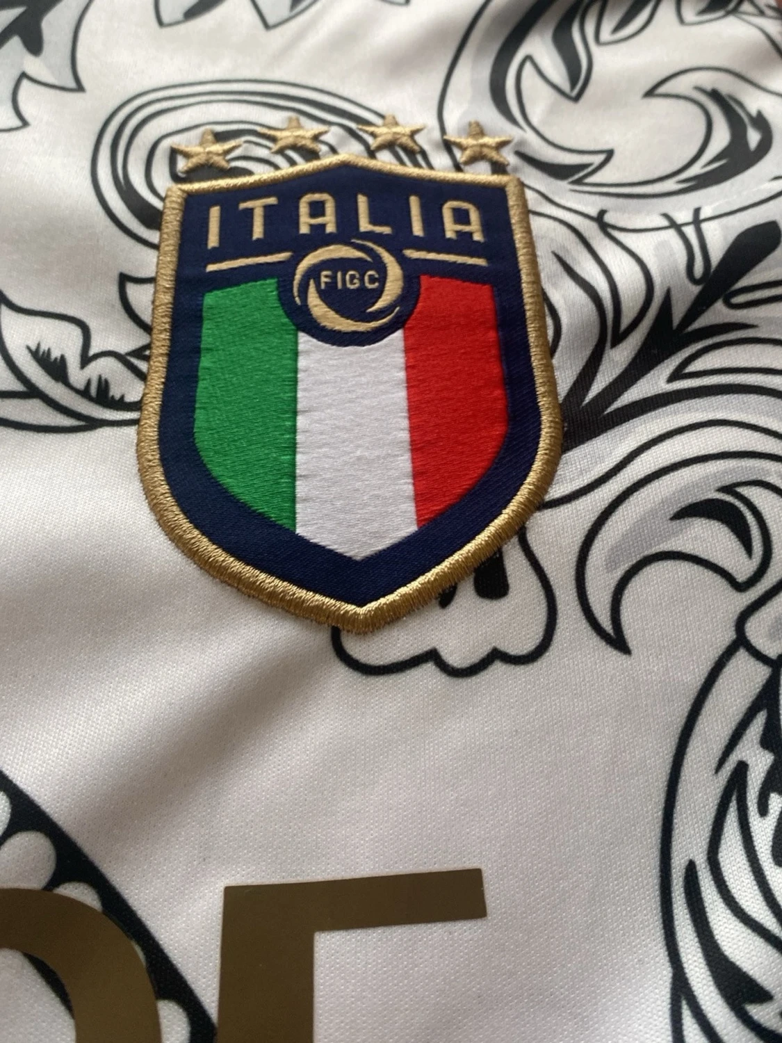 Italien fotbollströja  - 2