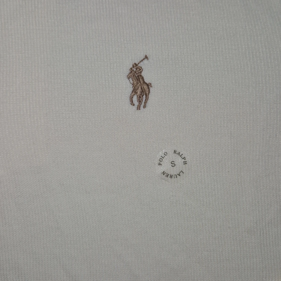 Vit half zip tröja från Polo Ralph Lauren - 2